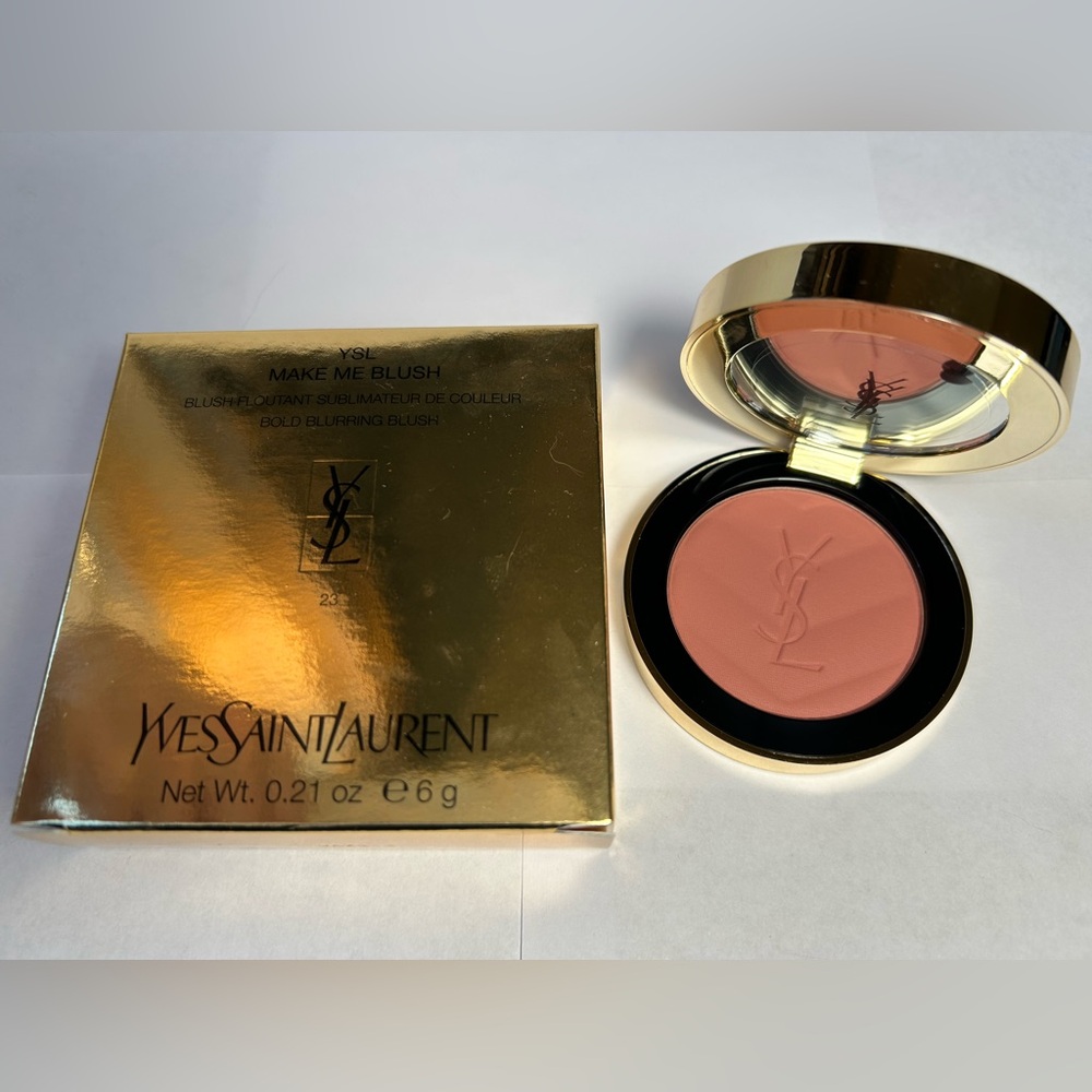 NWT🌷#23 - YSL Make Me Blush 24H Buildable Powder Blush in Hot Mauve
